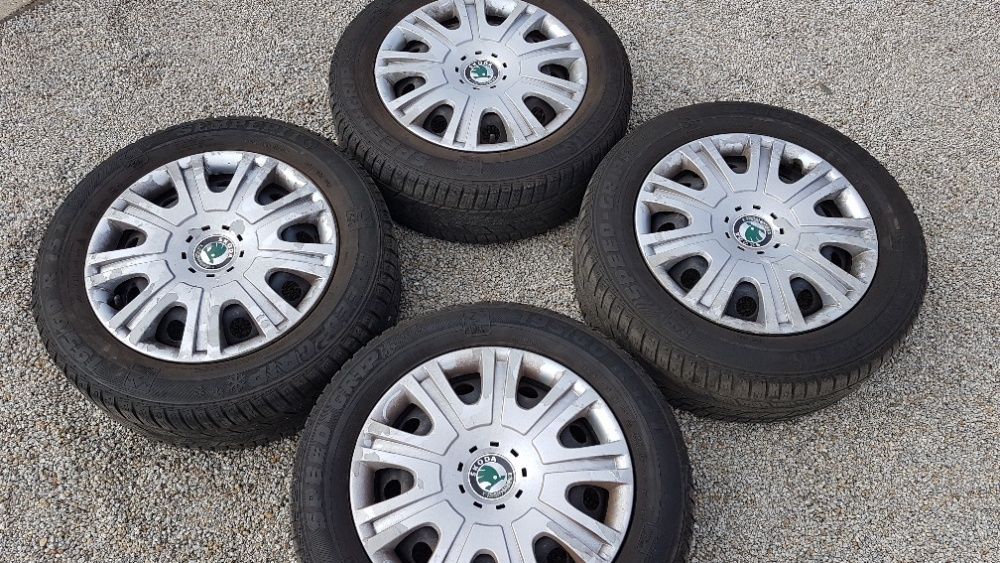 ZIMA - SKODA / VW / SEAT / AUDI - R15/195/60 5x112 et-47 ORYGINAŁ