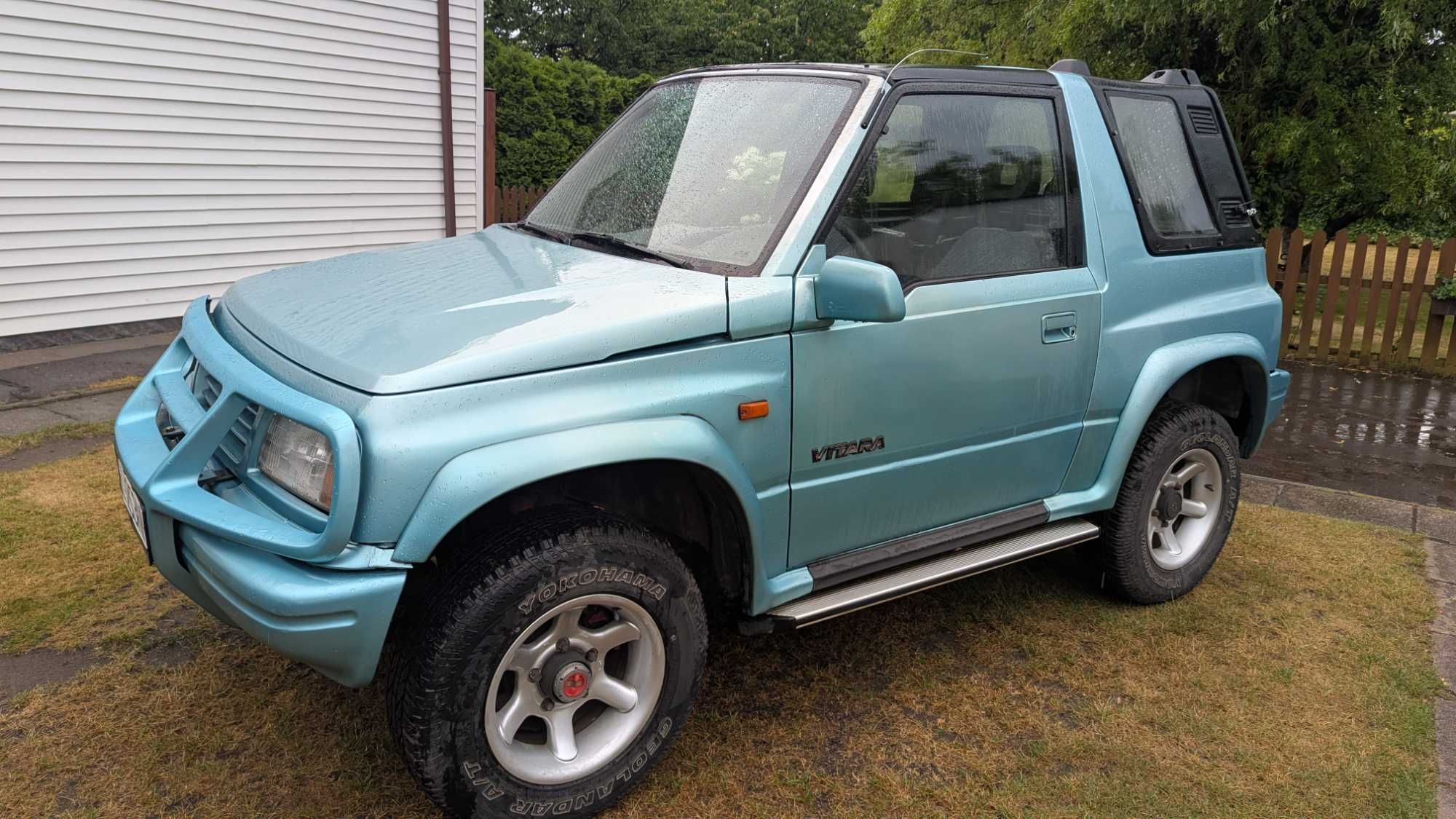SANTANA-Suzuki Vitara 1.6 4x4 - PIĘKNA - twardy dach