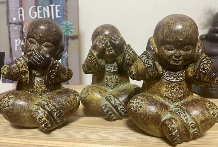 Trio de Budas  - Cego, Surdo e Mudo