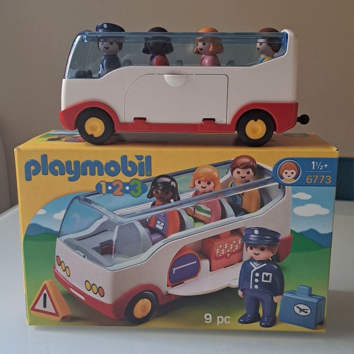 Playmobil 123 - autocarro do aeroporto (muito bom estado)