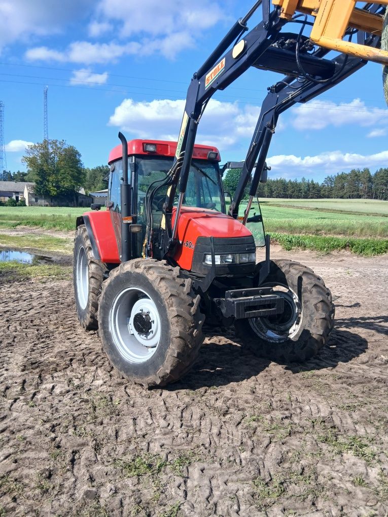 CASE MX 90 C pneumatyka Sprowadzony