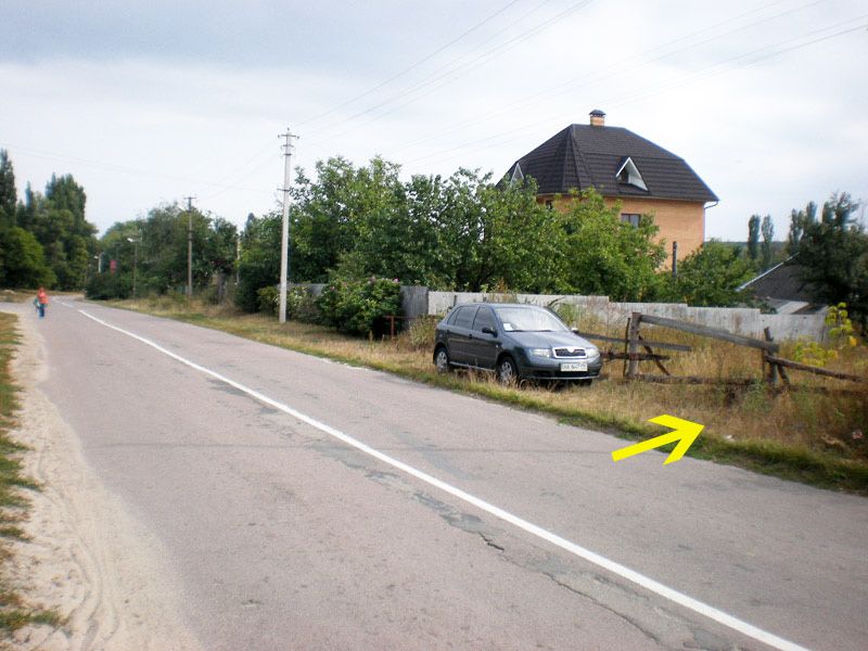 Ділянка біля озера, с. Литвинівка