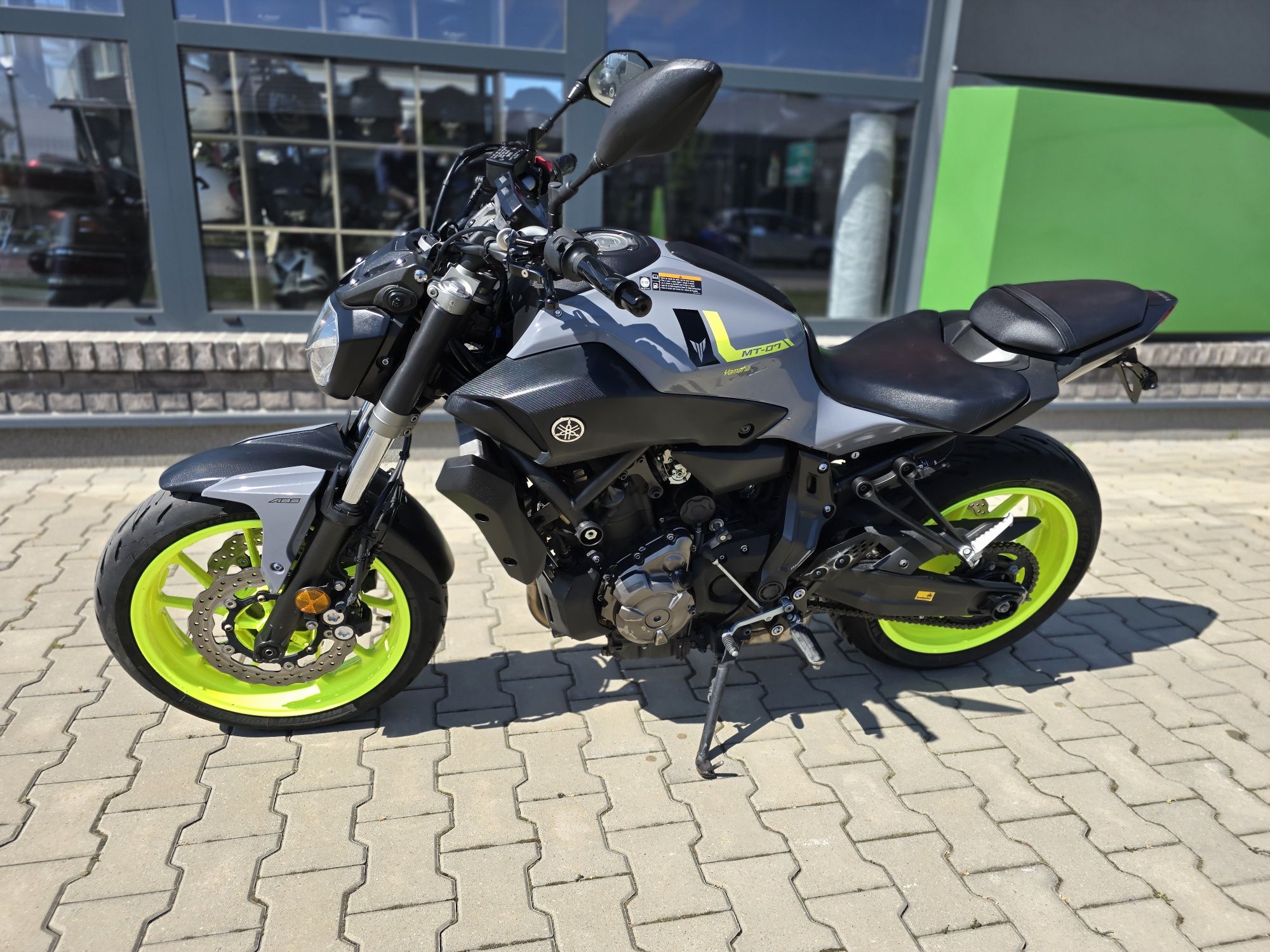 Yamaha mt 07 2018 ABS ICE FLUO piękna raty dowóz