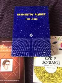 Efemerydy planet + Cykle zodiaku + Ariadna Labirynt  książki