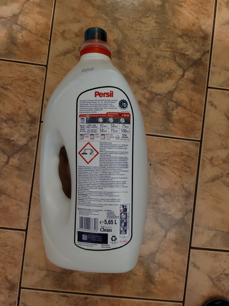 Persil żel z Niemiec  5.65 L