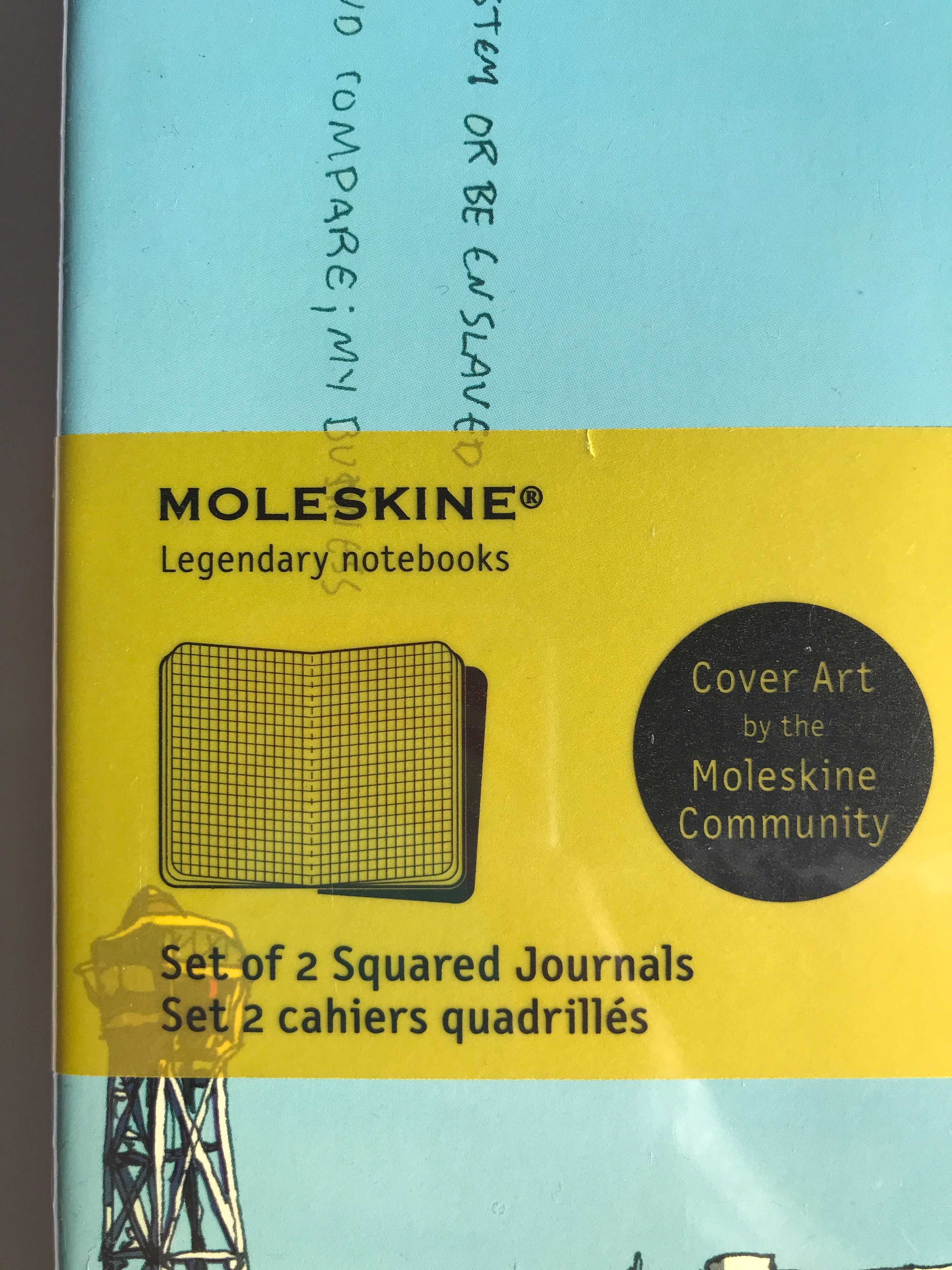 Cadernos Moleskine - Quadriculado (2unidades)