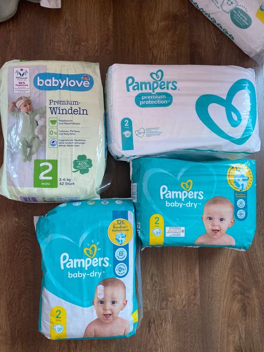 Підгузки pampers baby - dry 2