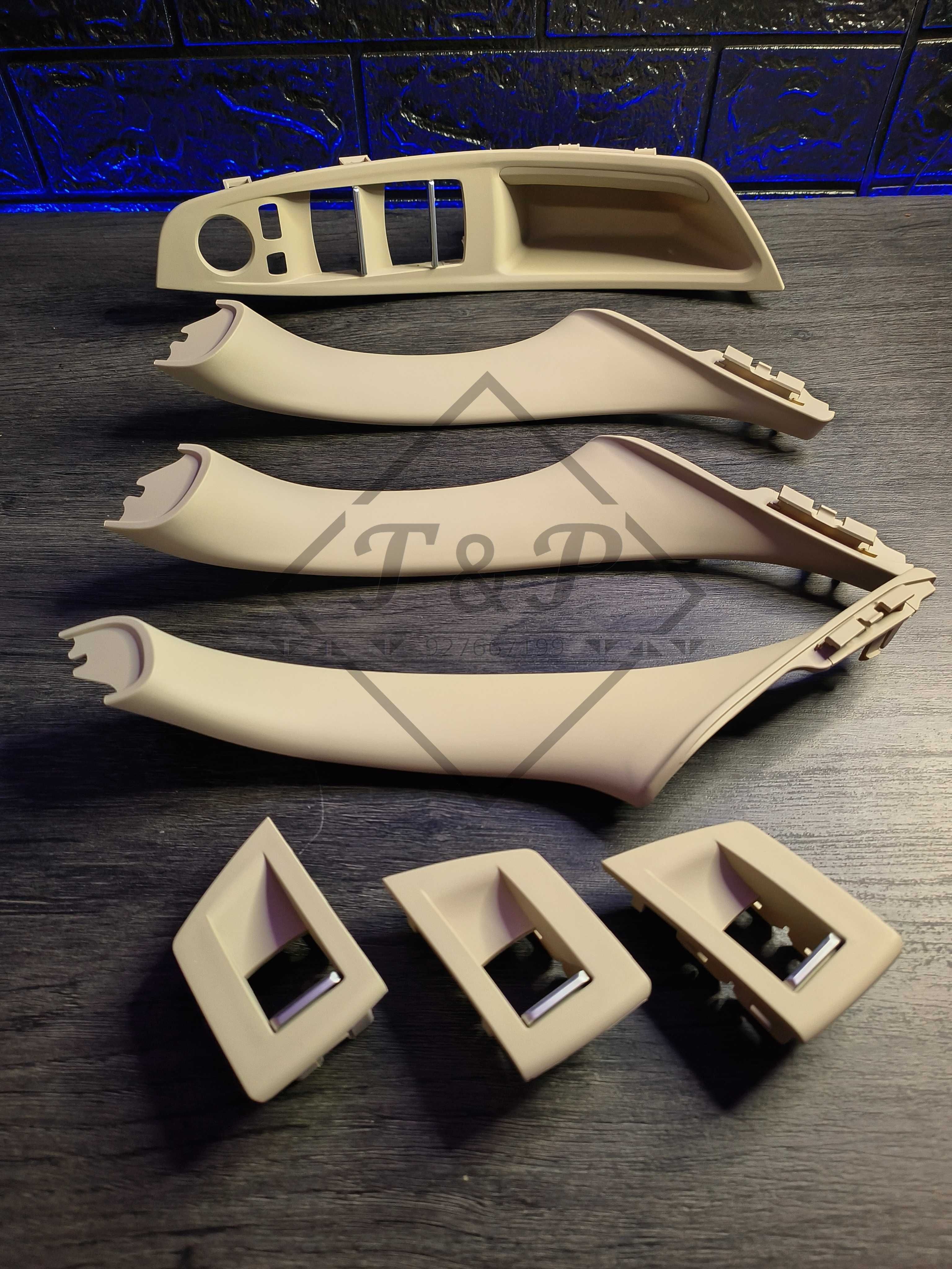 Conjunto Puxadores Interiores 7 Peças BMW F10 F11 F18  Série 5 - NOVOS