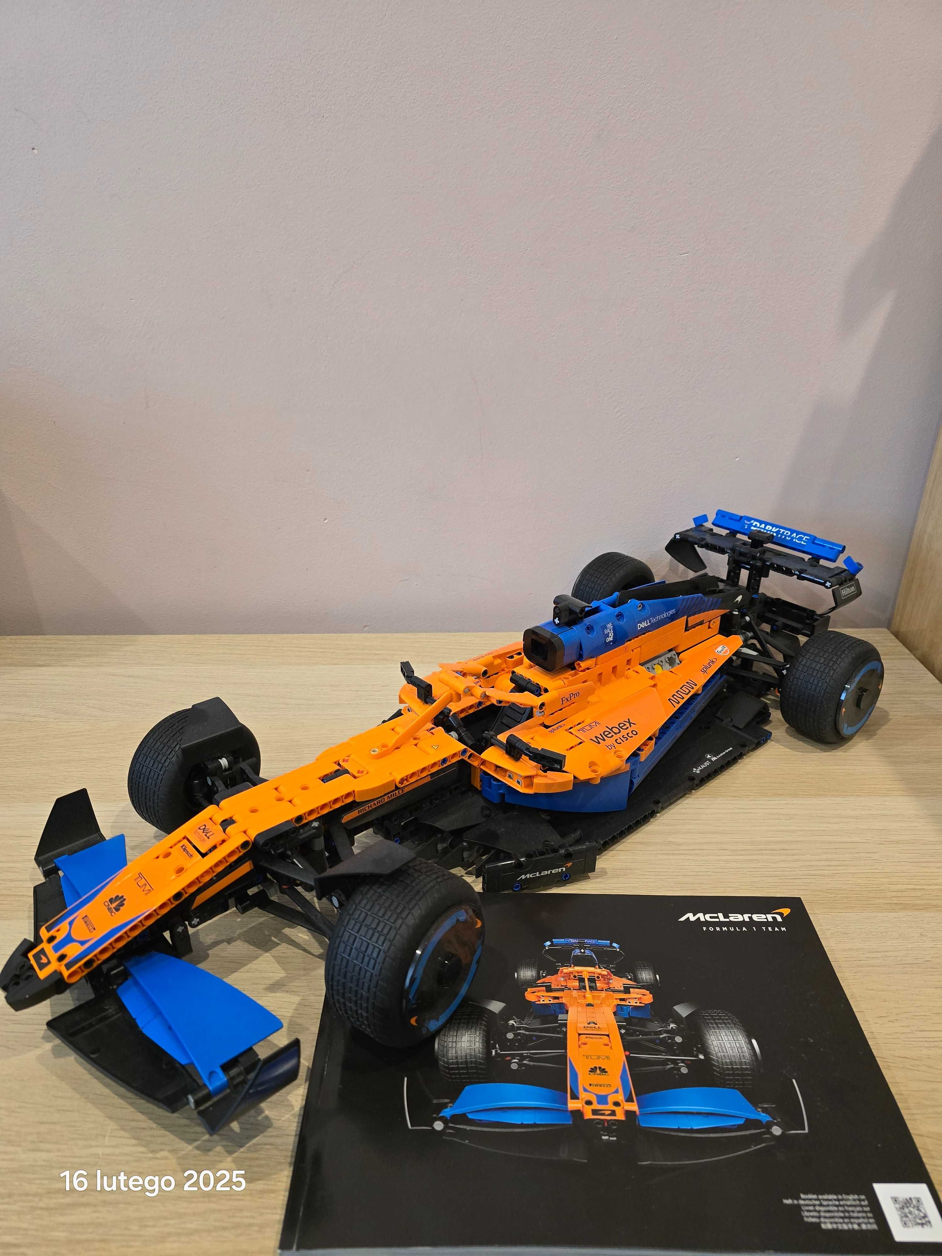 LEGO 42141 Technic- McLaren Formula 1 - Używane Kompletne Bez Pudełka
