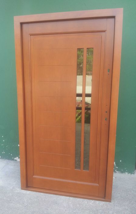 - 50 % Wyprzedaż Ekspozycji Drzwi Drewniane 88 mm Zewnętrzne 102 x 208