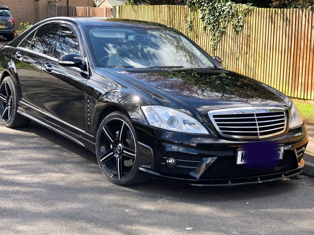 Бампера,пороги,обвес tuning Mercedes s-class w221(карбон)