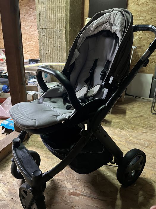 Коляска дитяча універсальна 2 в 1 X-Lander X-Pulse Evening Grey