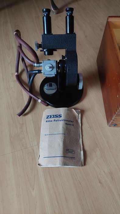 Retro refraktometr Carl Zeiss Jena dla kolekcjonera Tanio!!!