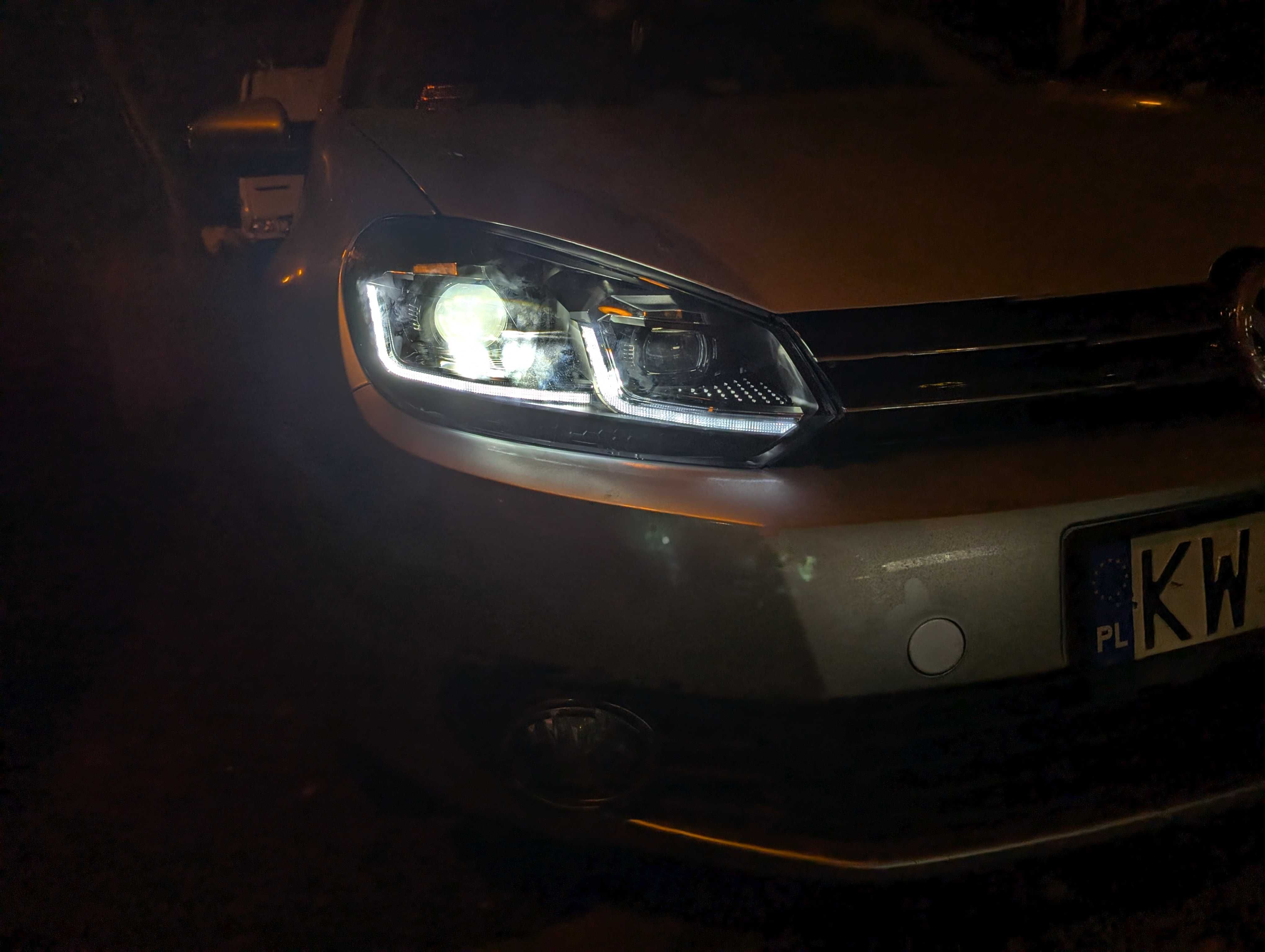 Golf 6 reflektory bi led