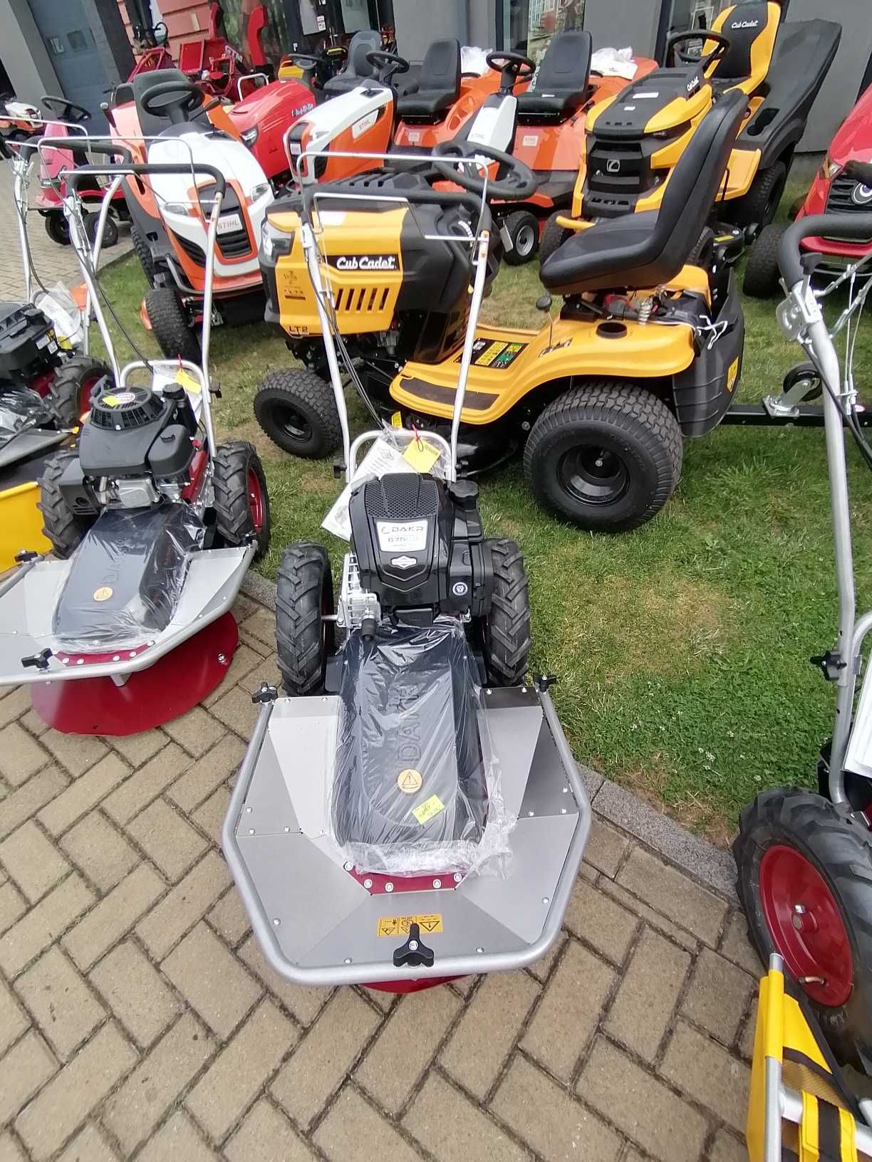 Kosiarka bębnowa Tekton silnik Briggs & Stratton