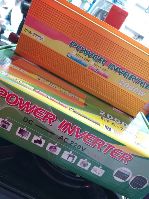 Інвертор 2000 (не чистий сінус) для освітлення