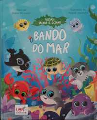 Livro infantil "Bando do Mar" Missão: Salvar o Oceano