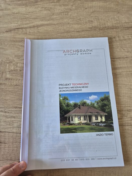 Projekt budynku mieszkalnego  ANZIO TERMO