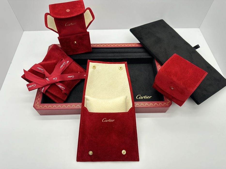 Оригінальні траспортні мішочки Cartier Картьє.