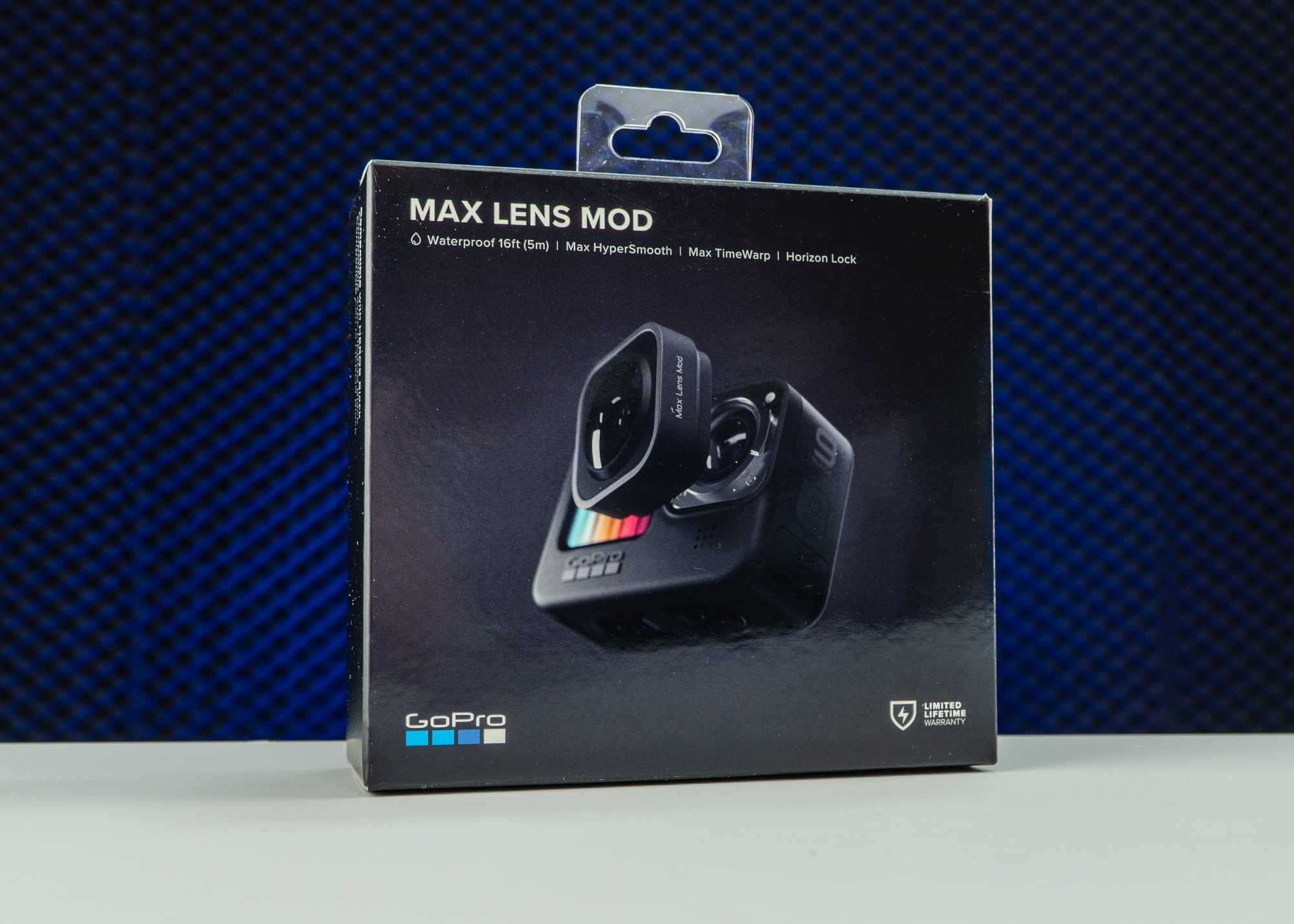 Додаткова лінза Max-Lens Mod для GoPro 9/10 - Оригінал, Наявність