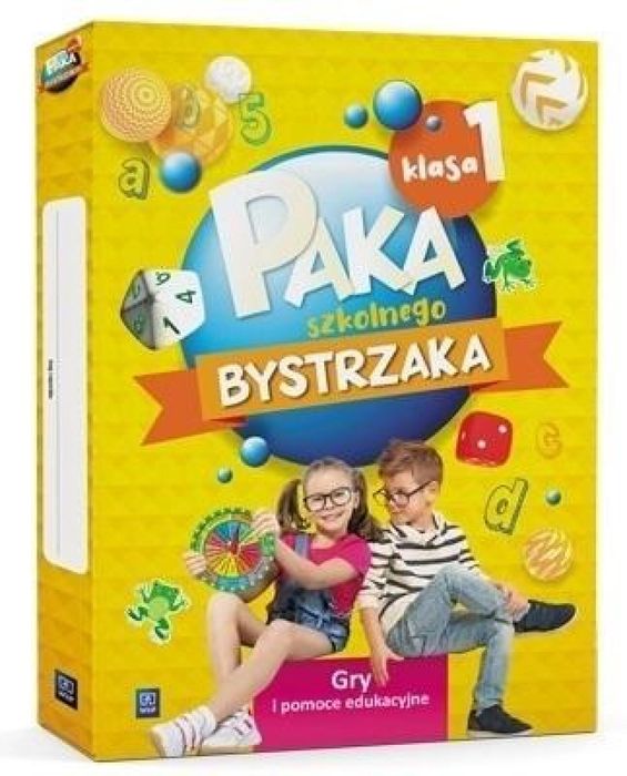 Paka szkolnego bystrzaka SP 1 Gry i pomoce edu. praca zbiorowa Rok