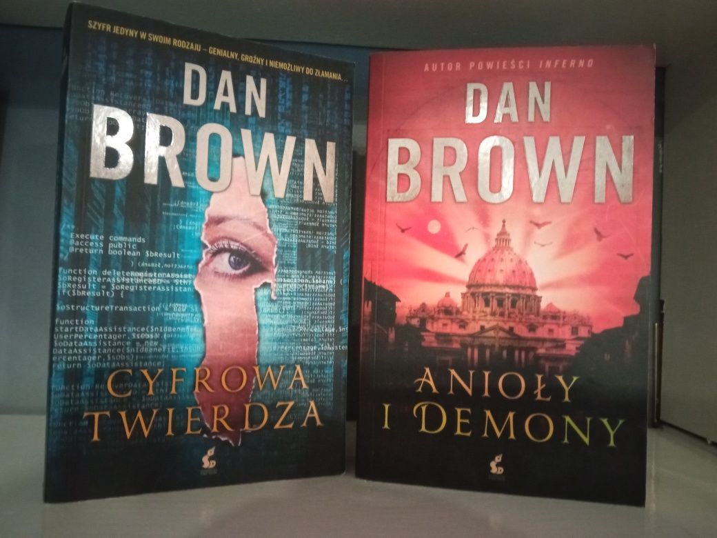 Dan Brown komplet książek