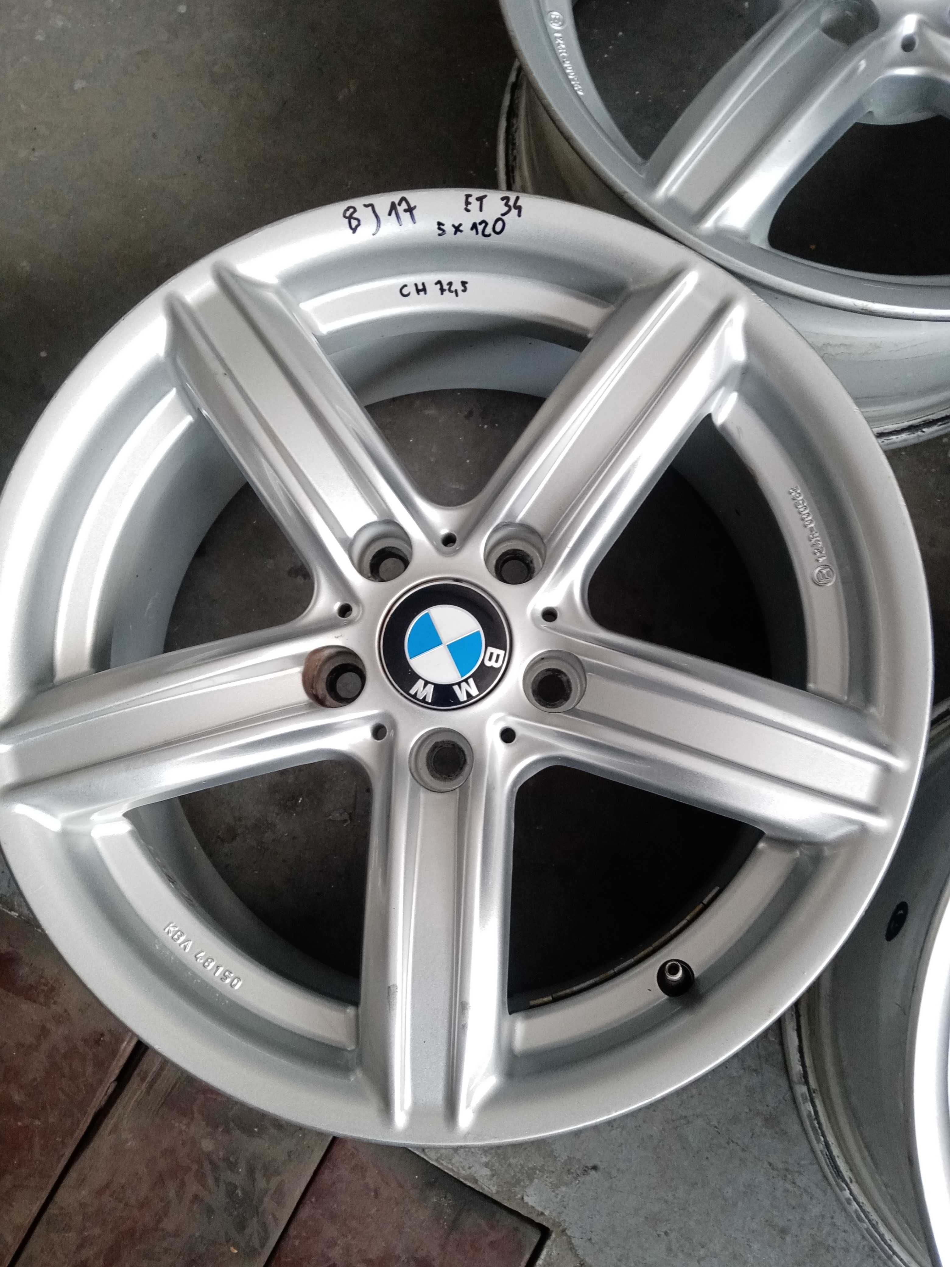 Felgi aluminiowe BMW 8j17 et 34 ch 72,5 5x120