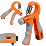 ŚCISKACZ do ĆWICZEŃ RĄK Dłoni z Licznikiem z REGULACJĄ 10-60kg Gripper