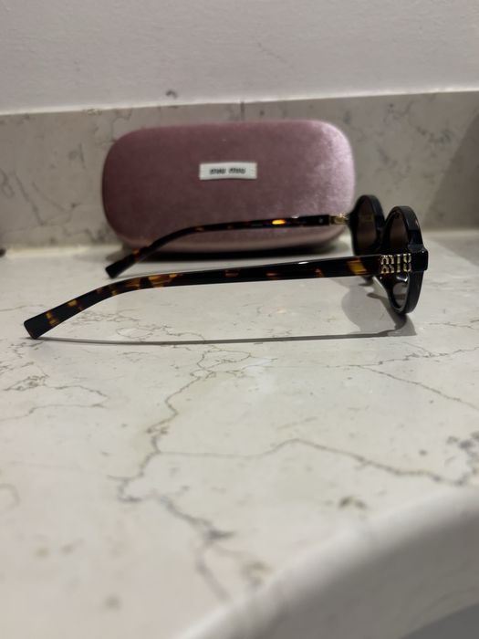 Oculos miu miu lentes castanhas