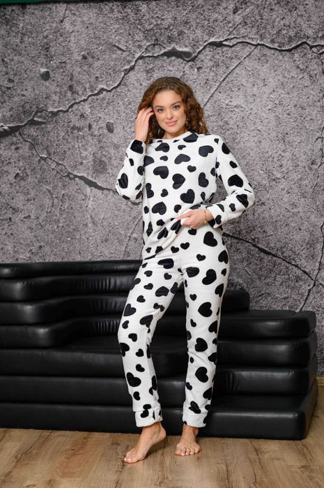 Шикарні теплі жіночі пижами, S, M, L, XL