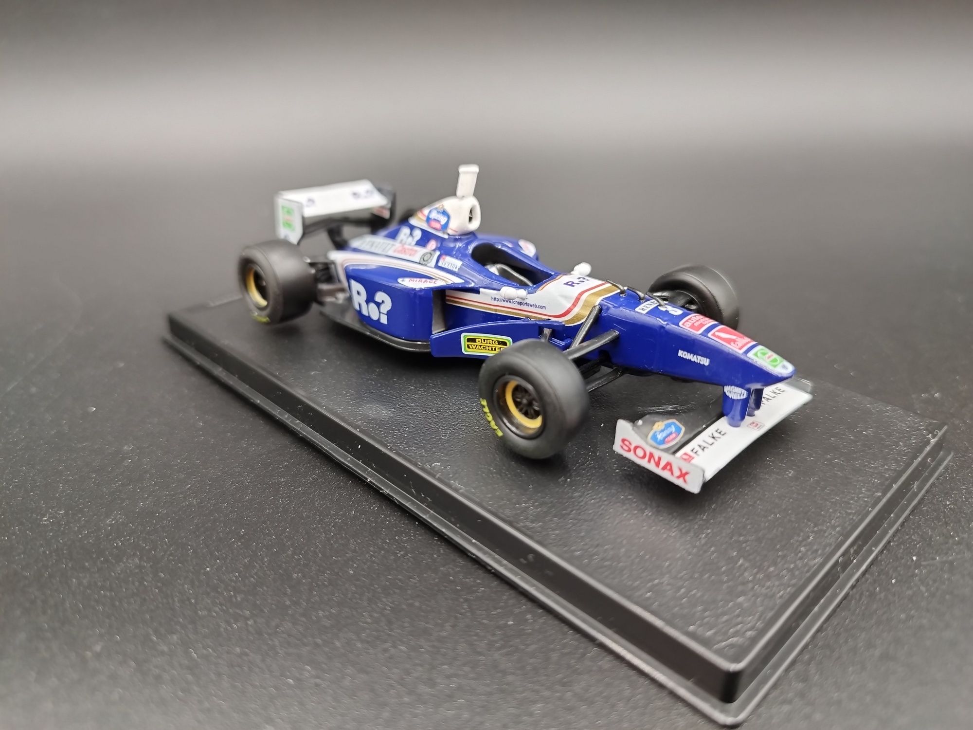 1:43 editorial Sol90 1997 F1 Williams FW19 Jacques Villeneuve