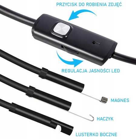 Kamera inspekcyjna ANDROID TELEFON PC