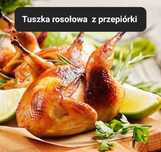 Tuszka przepiórka na rosół, do pieczenia z małego gospodarstwa rolnego