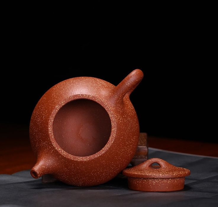 Ісинський глиняний чайник 240/205мл з ісинської глини. Чайна церемонія