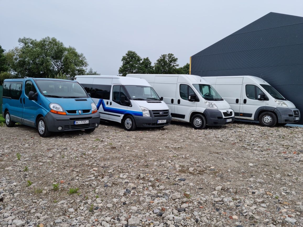Wypożyczalnia busów wynajem samochodów dostawczych oraz 6-9 osobowych