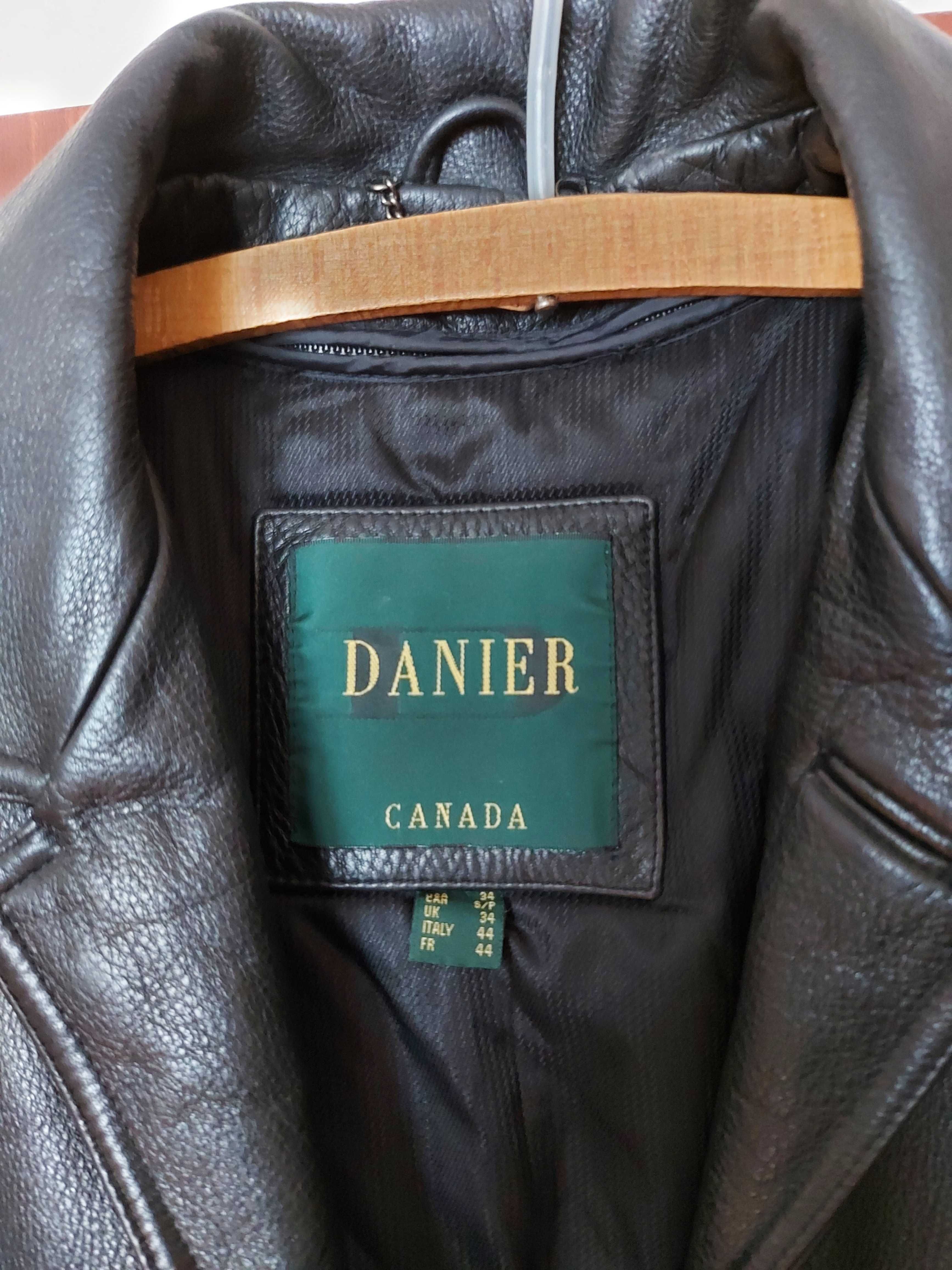 Męska kurtka  skórzana (nowa)ocieplana  firmy DANIER Canada.