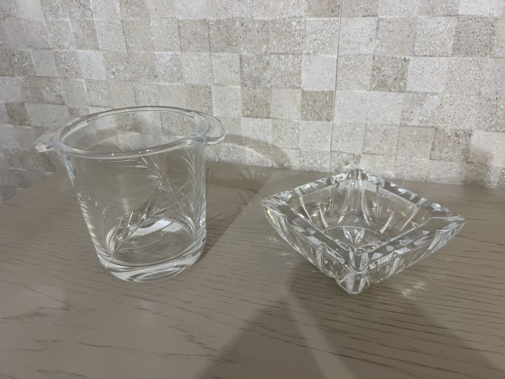 Varias pecas cristal Atlantis