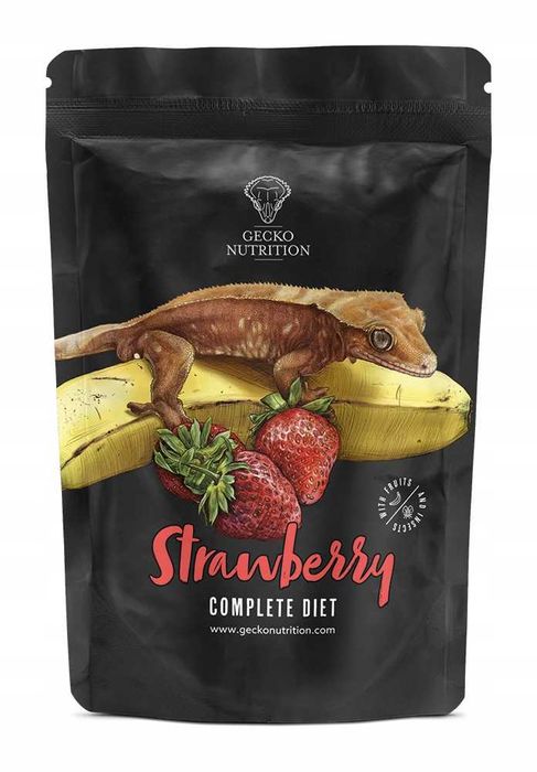 Pokarm dla gekonów Gecko Nutrition banan truskawka 50 g.