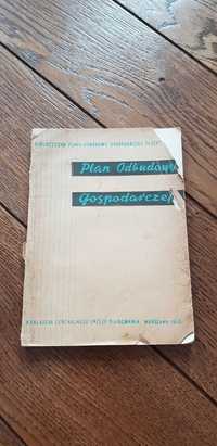 Książka rok 1946 "Plan odbudowy gospodarczej"