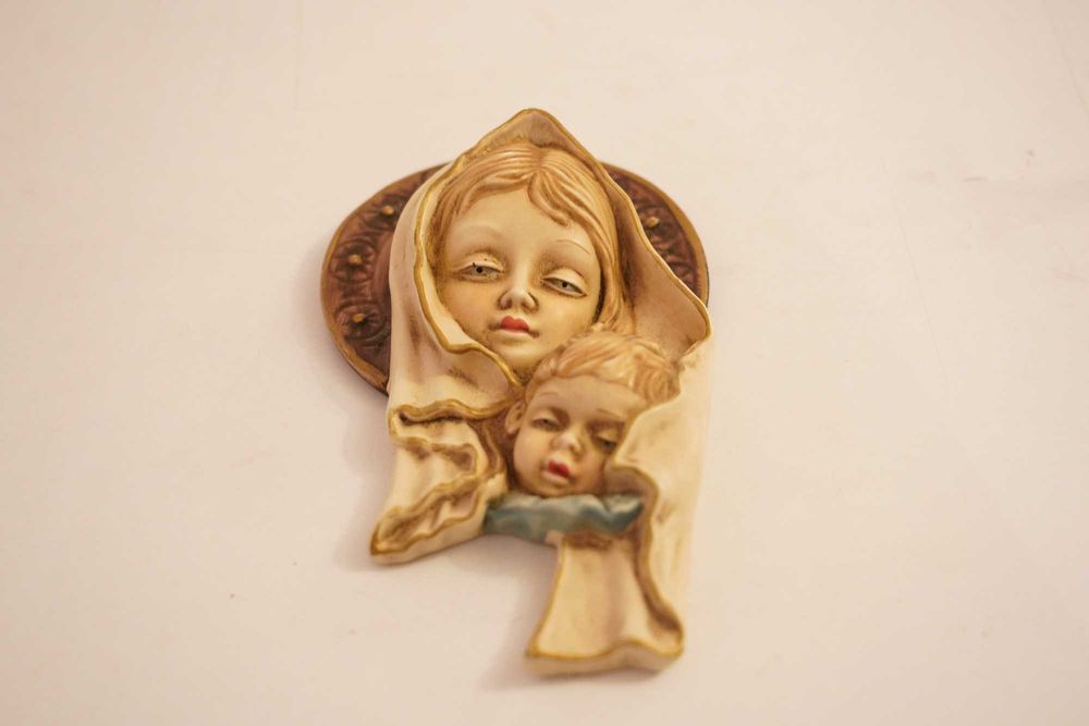 Virgem com o Menino - Peça mural