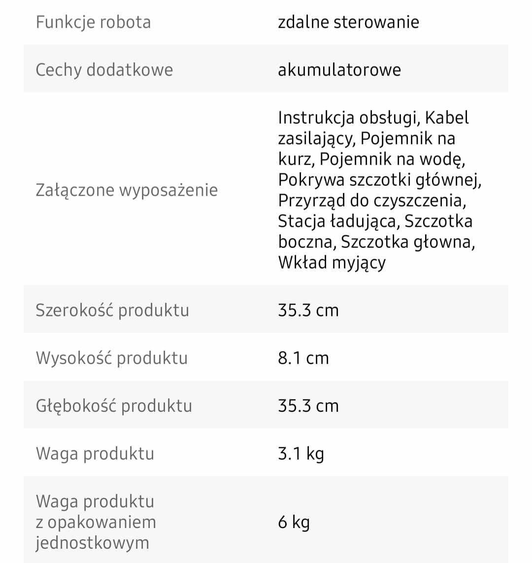 Robot Sprzątający Xiaomi