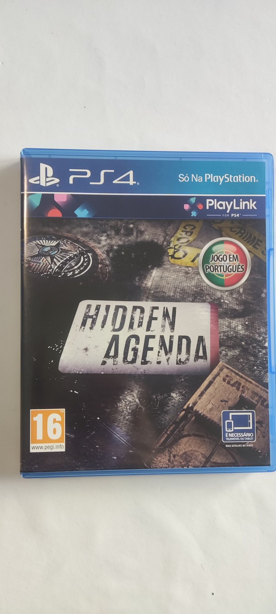 Hidden Agenda playlink PS4 jogo em português playstation 4 como novo