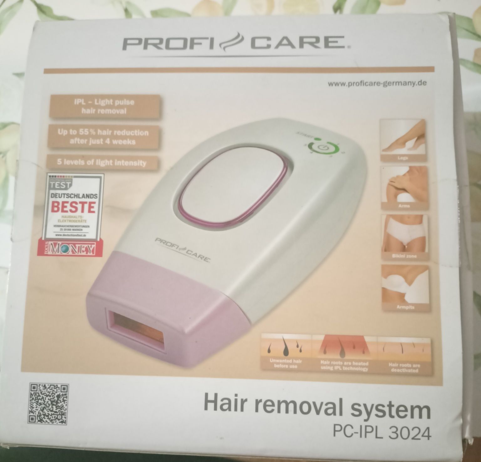 Depilator laserowy Profi Care