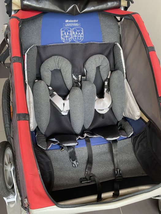 Thule chariot cx 2 komplet + zestaw do joggingu