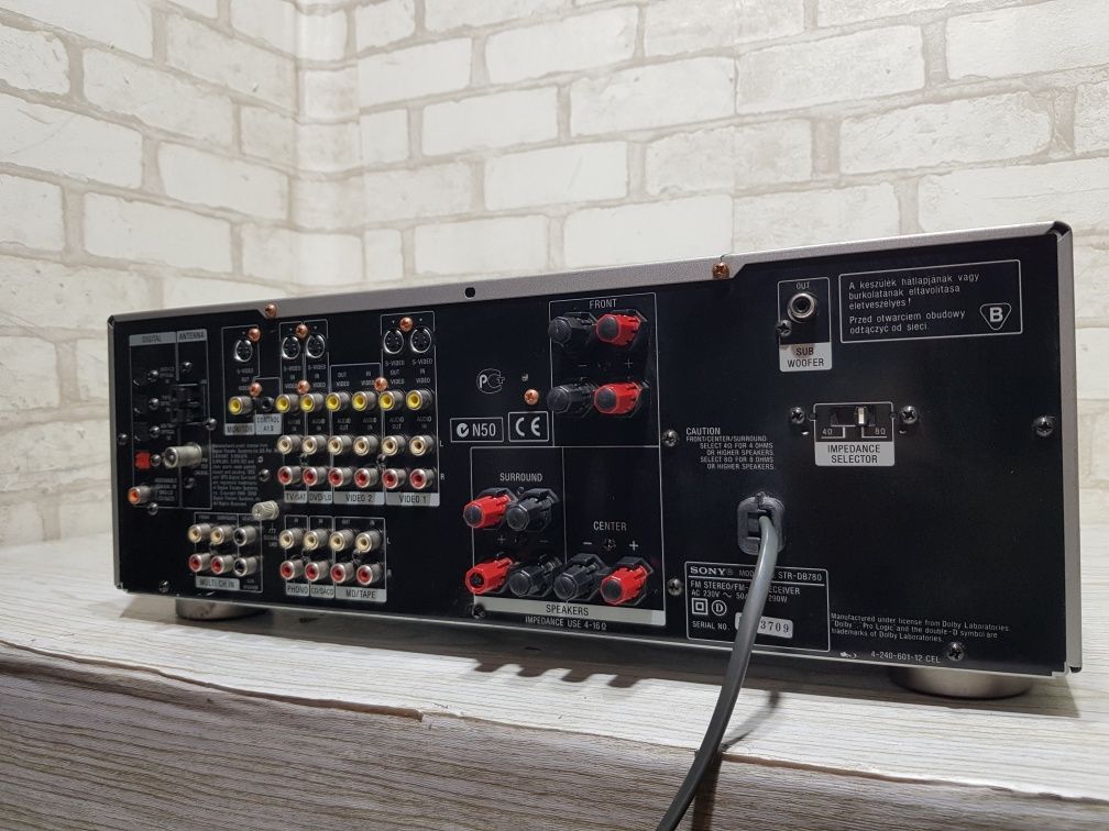 5.1 AV Стерео ресивер/підсилювач Sony STR-DB 780 б/у з Німеччини
