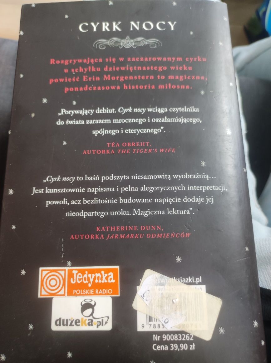 "Cyrk nocy" Erin Morgenstern