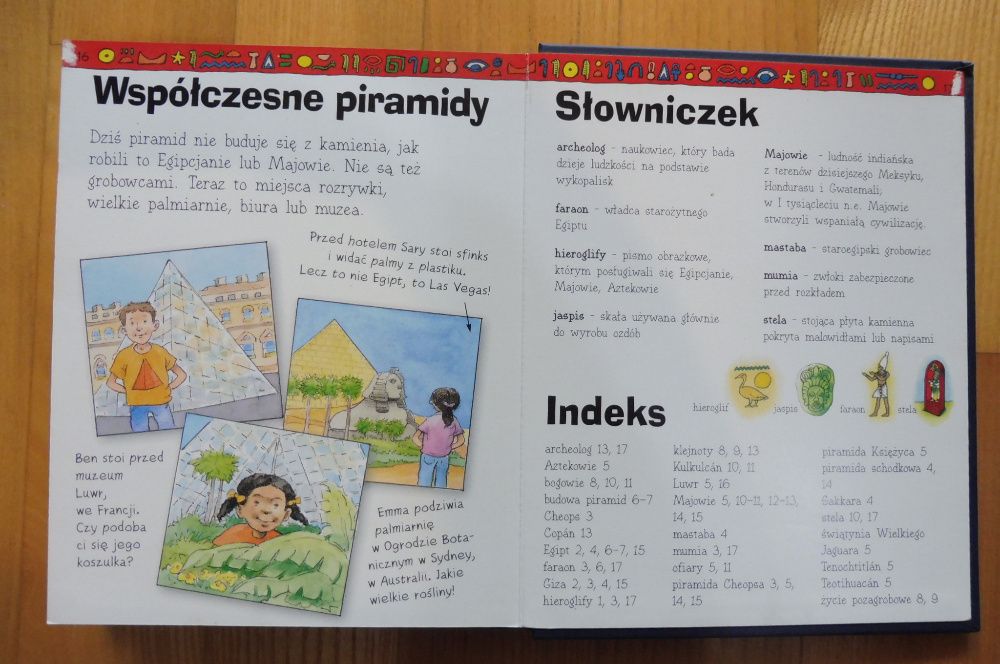 Piramidy książka dla dzieci