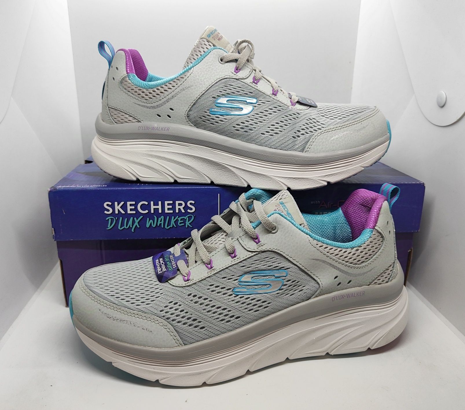 Кожаные 26 27см кроссовки Skechers оригинал