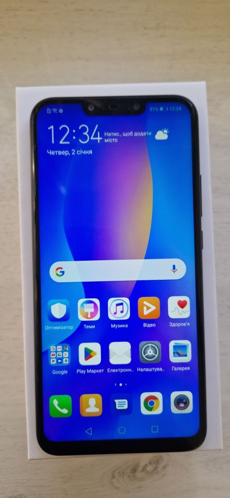 Смартфон Huawei P Smart Plus 4/64Gb Black