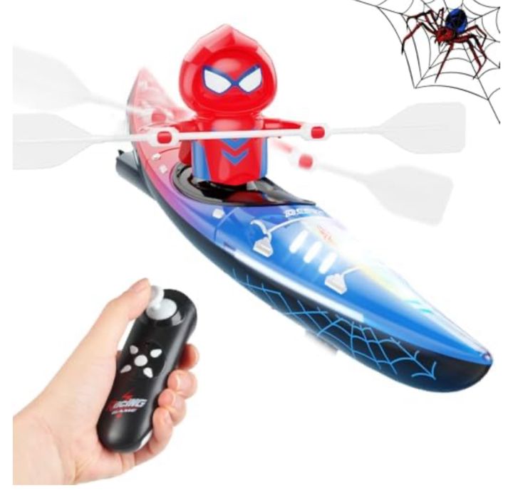 DEERC Kajak z wioślarzem zdalnie sterowany